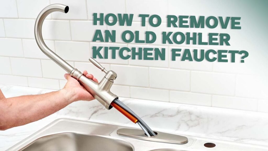 Step-by-step guide on how to remove an old Kohler kitchen faucet for efficient kitchen upgrades and repairs.