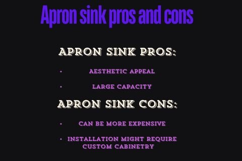 Apron Sink: Pros and Cons